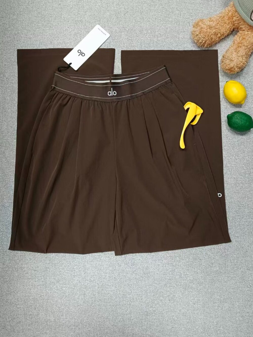 Espresso Brown ALO Yoga Suit Up Trouser🤎Wide Leg Pants|Regular|Limited XS/S💗 - Picture 3 of 7